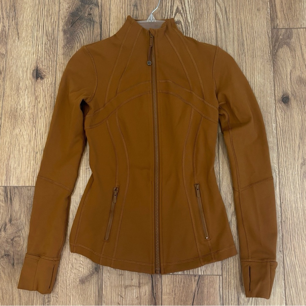 Lululemon Define Jacket In Copper Brown Size 4